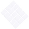 Operitacx 100pcs White Cardboard Double Sided Origami Copier Paper Origami