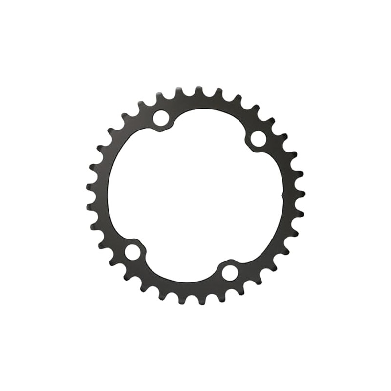 CHAIN RING ROAD 35T 107BCD 2x12 FORCE BLAST BLACK