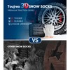 Snow Socks for Tires - Auto Accessories Ultimate Grip Alternative