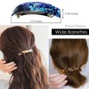 HYFEEL Large French Barrettes for Women Fine Thick Hair, Classic