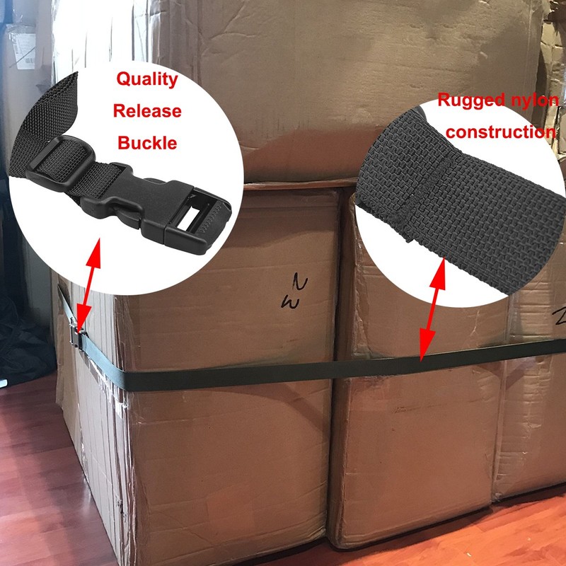 XTACER 78"x1" Backpack Accessory Strap Luggage Straps with Release Buckle