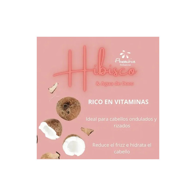 Kit Floractive Shampo Acondicionador Mask Cabello Rizado