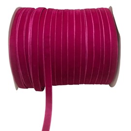 10 Yards Mauve Velvet Ribbon Spool