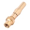 Female Thread Fountain Nozzle Brass Multihole Bubbling Sprinkler for Garden