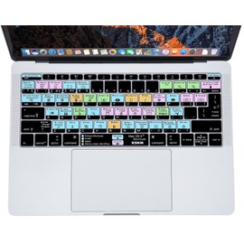 XSKN MAC OS X Shortcuts Keyboard Skin Cover is Compatible with Both of MacBook 12 Inch Model A1534 and New MacBook Pro 13.3 Inch Model A1708 Without Touch Bar Released 2016 (US&EU Common Version)