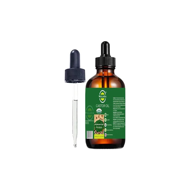 Aceite De Ricino Orgánico Certificado Usda 100 Puro