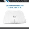 BodyMed Disposable Face Cradle Covers - 1 Pack of 100
