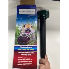 8Pack Mole Repellent Solar Powered Vole Repellent Outdoor Gopher Repellent Ultrasonic for Lawn Garden,Waterproof Sonic Mole Spikes,Get Rid of Moles Stakes Groundhog Chipmunk Repellent for Lawns2025