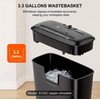 Bonsaii 8-Sheet Strip Cut Paper Shredder CD/Credit Card Shredder for