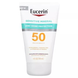 ON CONTAINER EUCERIN SUN SENSITIVE MINERAL SPF50 LOT 4OZ