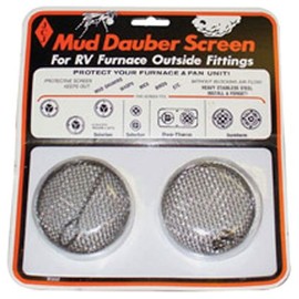 JCJ M-300 Mud Dauber Screen for RV Furnace Outside Fitting