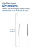 Invisible Plate Hangers for Wall | Decorative Dish Display Holders