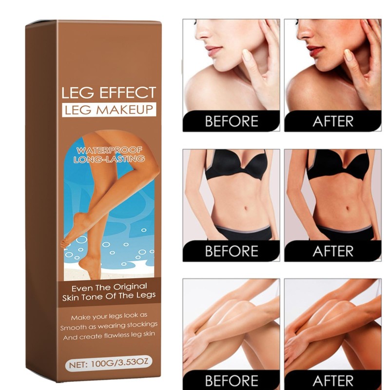 Leg Makeup Waterproof No Transfer,Leg Makeup to Cover Veins,Body Coverage