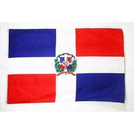 AZ FLAG Dominican Republic Flag 3' x 5' - Dominican Flags 90 x 150 cm - Banner 3x5 ft Light Polyester