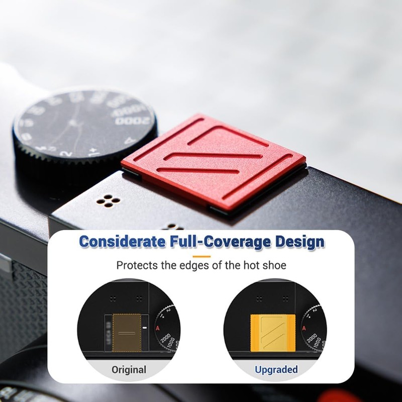 JJC Metal Hot Shoe Cover Cap Compatible for Leica Q3,