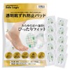 Sole Logic Transparent Anti-Blocking Pad, Hydrocolloid Material, Center 0.6mm/0.1mm Perimeter,