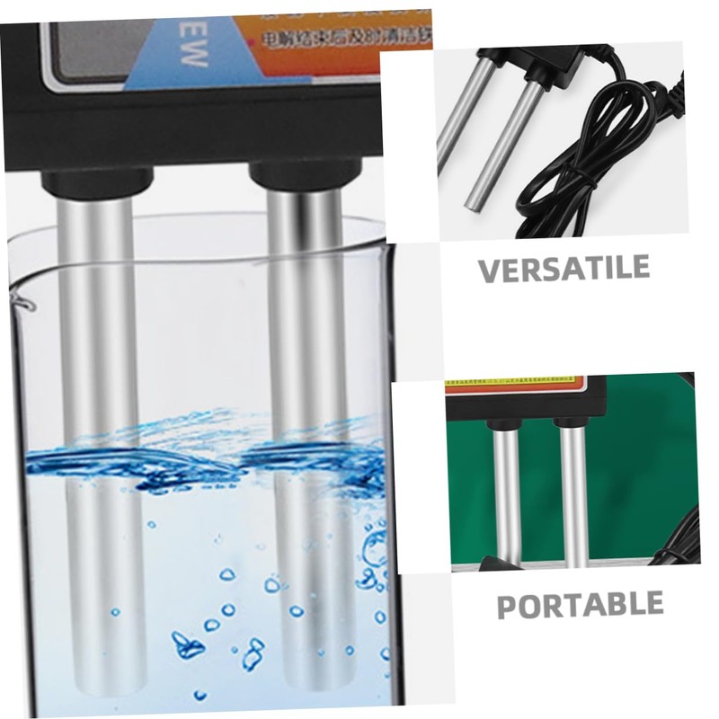 Ciieeo 2pcs Digital Water Quality Tester Kit Aquarium Test Strip