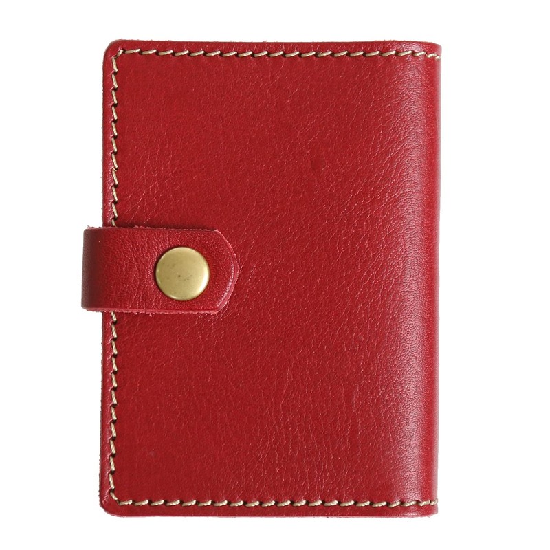 PORCO ROSSO Card Case Slim Genuine Leather Card Holder Leather