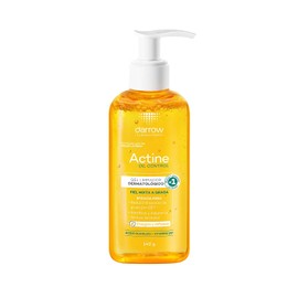 DARROW, Actine Oil Control Gel Limpiador Dermatológico, Piel Mixta a Grasa, Control de Sebo Hasta 12H, 140 g