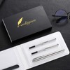 nekigoen Rollerball Pen Fine Point Gel Black Ink Smooth Writing,Luxury