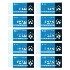 Sakura Crepas Eraser Foam Eraser Double 60 10 Pieces RFW-60 (10)