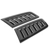 Aramox 2Pcs Universal Bonnet Air Vents Engine Hood Car Exterior