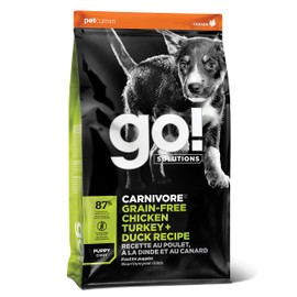 GO! SOLUTIONS Carnivore Grain Free Chicken/Turkey + Duck Puppy Recipe