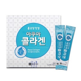 Chong Kun Dang Health Aqua Collagen 2g x 30 Sticks 2 Cases / 종근당건강 아쿠아 콜라겐 2g x 30포 x 2케이스