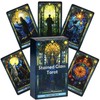 Stained Glass Tarot Card, 1 Box Flower Window Tarot Card,