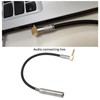 OTOTEC 3.5mm to 6.35mm Audio Cable Right-angle 3.5mm Male Plug
