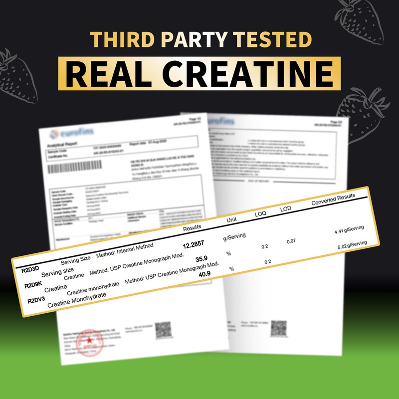 Nutravita NSF Certified Creatine Gummy - Creatine Monohydrate Gummies for