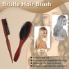 Boar Bristle Brush Pack of 2, Hair Brushes with Boar