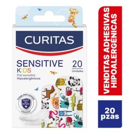 Venditas Adhesivas Curitas Sensitive Kids X20 Unidades
