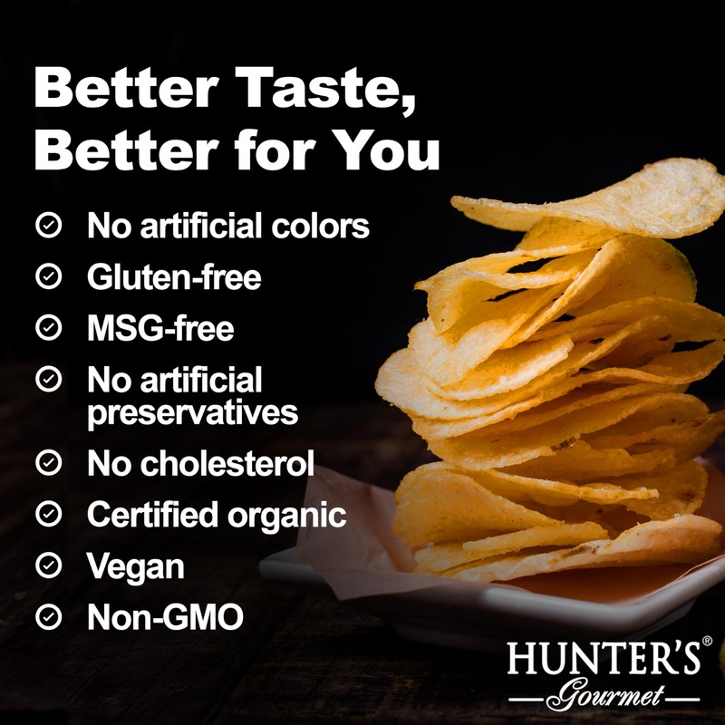 Hunter's Hand-Cut Chips | No Trans Fat | Made with
