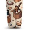 Chinese Dumplings Cats Pattern Dim Sum Cat Tote Bag