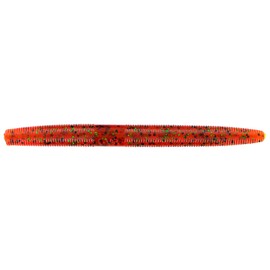 Yamamoto 4" SENKO PUMPKIN W/ BLACK & GREEN FLAKE (10 PACK)