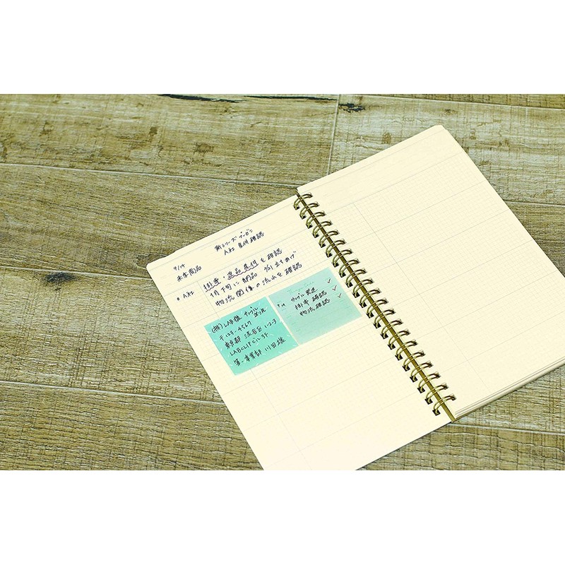 Lab Clip Notebook A5 Slim Meat Planner Keynote Ecru MTNT02-EC