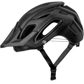 7 iDP M2 BOA MTB Helmet - Matt Black-Gloss Black - Matt Black - Gloss Black, X-Large/2X-Large