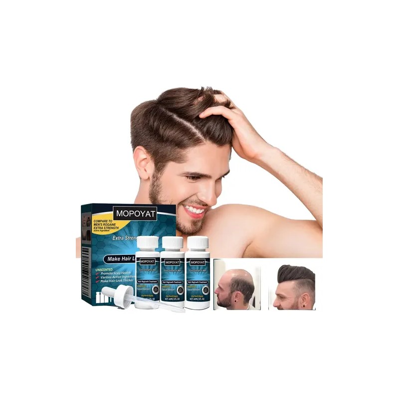 Esencia Anticaída Para El Cuidado Del Cabello Masculino-3pcs