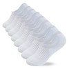 RATIVE Cushion Invisible Cotton No Show Low Cut Socks for