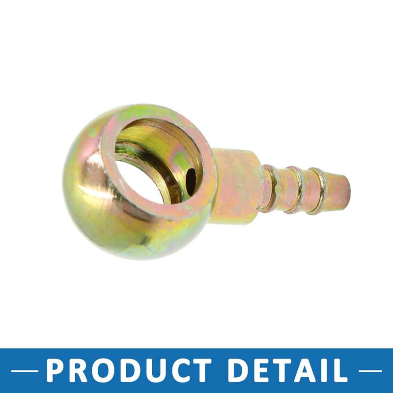 A ABSOPRO 6mm ID Hose Barb 14mm Banjo Fitting Fuel