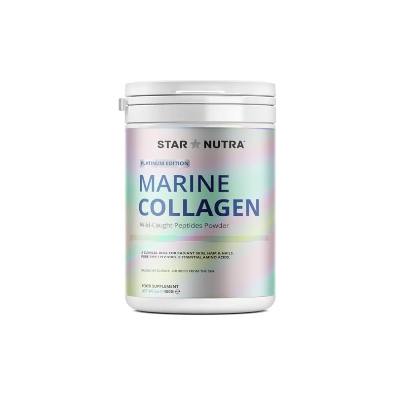 Marine Collagen Powder 400g | Wild-Caught Hydrolysed Type I Peptides