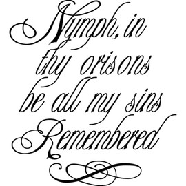 CafePress Be All My Sins RememberedWh 17oz Insulated Water Bottle