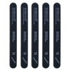 Boboku Pro Nail File Strong 100 71, Black, 5 Pieces / 보보꾸 프로 손톱파일 강함 100 71, 블랙, 5개