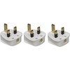 UK 3 Pin Plug, Fused Plug, Rewireable 3 Pin Plug