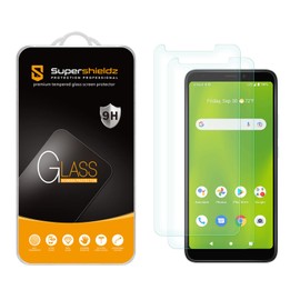 Supershieldz (2 Pack) Designed for Cricket Debut Smart Tempered Glass Screen Protector, Anti Scratch, Bubble Free