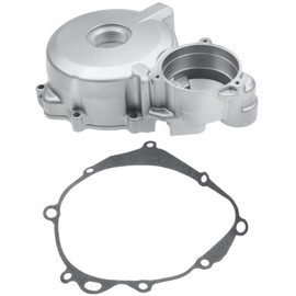 A-Premium Left Side Engine Stator Magneto Cover Case, with Gasket Compatible with Suzuki DRZ400E 2002-2007, DRZ400S 2002-2019, DRZ400SM 2005-2015