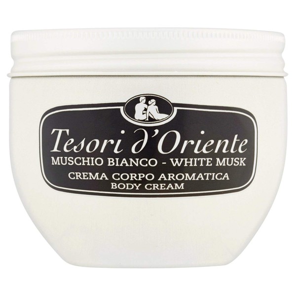 Tesori d'Oriente:"Muschio Bianco" White Musk Body Cream - 300 Ml (10us Fl Oz) [ Italian Import ]