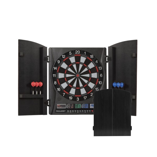 Accudart Apollo Electronic Dartboard Cabinet - 38 Game Modes -