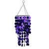 FlavorThings Purple Bling Hanging Chandelier Great idea for Wedding Chandeliers